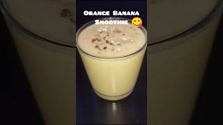 Immunity Boosting  Orange Banana SmoothieShorts Munniampshabeerworld channel [upl. by Rebmac]