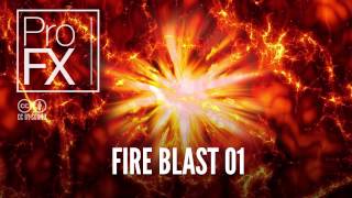 Fire blast sound effect  ProFX Sound Sound Effects Free Sound Effects [upl. by Arraet]