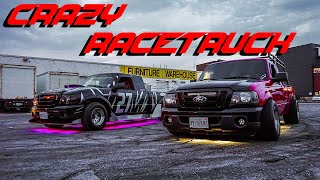 REAR MOUNT TURBO TIME ATTACK FORD RANGER Walk Around [upl. by Jarnagin]