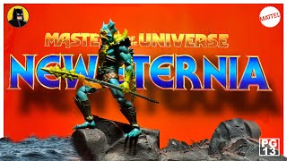 MATTEL  MERMAN  Masters of the Universe NEW ETERNIA  Video en Español [upl. by Aikmat548]