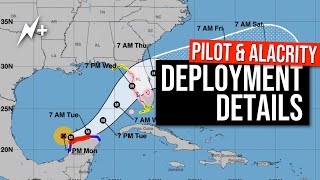 Ready for Hurricane Milton Hurricane Milton Deployments Are Rolling In  Pilot and Alacrity [upl. by Ezitram595]