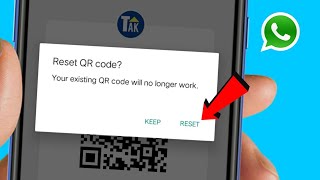 whatsapp QR CODE  How to reset qr code on whatsapp [upl. by Engelhart]