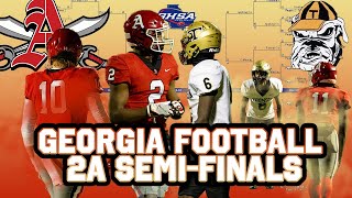 Appling Pirares V Thomson Bulldogs Highlights  2A High School Football SemiFinals Rematch 2022 [upl. by Aifos]