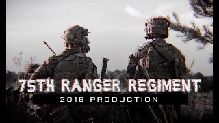 75th Ranger Regiment  2019  quotRangers Lead the Wayquot [upl. by Nielson]