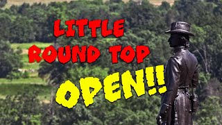 LITTLE ROUND TOP IS OPEN Ribbon Cutting Ceremony [upl. by Celle642]