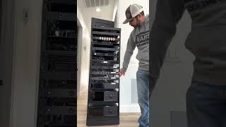 Custom Centralized Control4 Rack Installation [upl. by Yeliab]