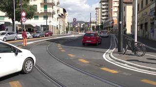 Tramvia Firenze modifiche alla viabilità in piazza Dalmazia [upl. by Nitsej]