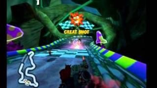 Crash Tag Team Racing 100 Walkthrough  18  Evilocity [upl. by Norret]