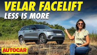 2024 Range Rover Velar review  Less is more  First Drive  autocarindia1 [upl. by Aggarwal315]