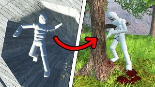 Dynamic NPCs Fight in Realistic Simulations with Active Ragdoll Physics [upl. by Timus238]