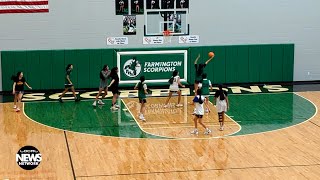 Farmington Girls Shoot for State Basketball Championship [upl. by Aileek623]