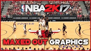 NBA 2K17 PC MAX GRAPHICS SETTINGS  i5 4690k amp GTX 1070 [upl. by Arvin]