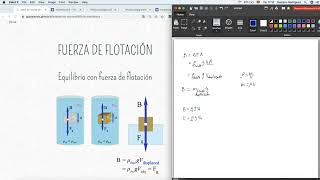 17  Fluidos  Fuerza de flotación [upl. by Harvie864]