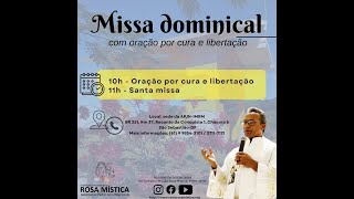 Santa Missa com Oração por Cura e Libertação  Pe Vanilson  31032024 [upl. by Albric]