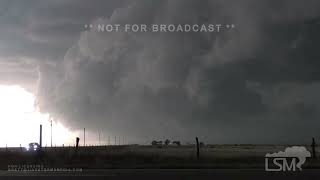 05252023 Grady NM  Tornado  Damaging Hail  Wall Clouds [upl. by Gui365]