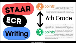 STAAR 6th Grade ECR Analysis Unveiling the Key Differences in 2 vs 5 Point Responses [upl. by Mad]