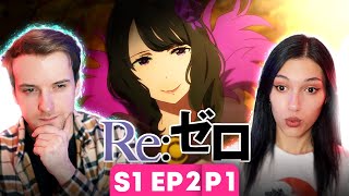 ReZero − Starting Life in Another World  Season 1 Episode 2 Part 1 REACTION [upl. by Serolod]