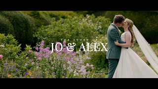 Ardington House Wedding Videography  Jo amp Alex  Wedding Preview [upl. by Dielle]