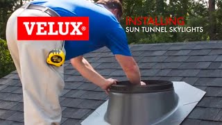 VELUX Install Video  SUN TUNNEL Skylights SD [upl. by Ermanno]