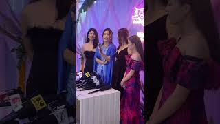 4 Beautiful actress on Behuli from Meghauli premiere movie nepalimovie movieevent moviepremiere [upl. by Arateehc]