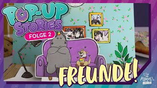 POPUP STORIES 🍪 Folge 2 Freunde I Pummeleinhorn [upl. by Annoel]