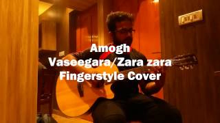 Vaseegara  Zara zara Fingerstyle Cover Guitar TABS in description [upl. by Lamee]