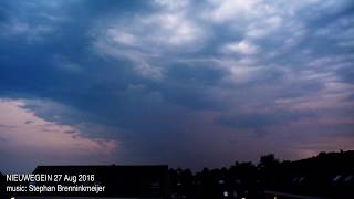 Thunder storm Nieuwegein Netherlands [upl. by Adlanor183]