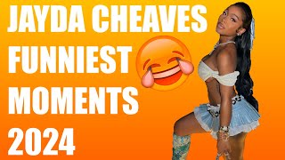 JAYDA CHEAVES FUNNIEST MOMENTS [upl. by Adyan]