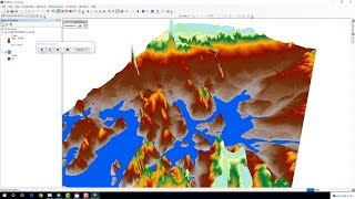 Flood Animation using 3D Analyst tools of ArcGIS ArcScene  ArcMap [upl. by Eerdua]