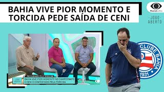 BAHIA VIVE PIOR MOMENTO DO CAMPEONATO E CENI É CONTESTADO PELA TORCIDA [upl. by Ahseuqram]