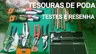 Tesoura de poda  Serrote de poda Testes e Resenhas [upl. by Modeste]