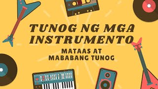 Tunog ng mga Instrumento na may Mataas at Mababang Tunog  Music 1  Module 1  Quarter 2 [upl. by Eninnaej918]