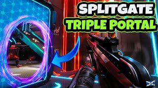 Splitgate HOW TO TRIPLE PORTAL TUTORIAL  Pro Gameplay Tips Mikaveli Splitgate 2021 [upl. by Chabot]