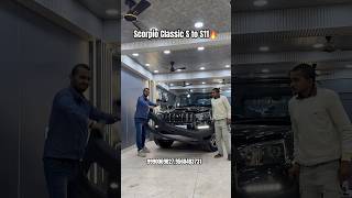 Scorpio Classic S to S11🔥scorpioclassic mahindra blackscorpio viralshort trending [upl. by Morna682]