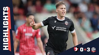 HIGHLIGHTS  Cheltenham Town 03 Wanderers [upl. by Fuller]