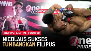 Menang Nicolaus Brandon Berterima Kasih Pada Coach Budi amp Bang Linson  Backstage Interview FN 46 [upl. by Leacim76]