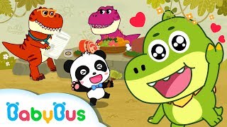 ❤ Good Morning My Little Dinosaur  Nursery Rhymes  Kids Songs  BabyBus [upl. by Corette]