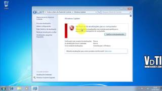 Como desativar atualização automática no Windows 7  Windows update [upl. by Kcirnek]