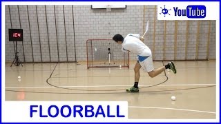 Floorball Shooting Slapshot [upl. by Joli]