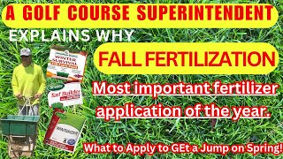 quotFall Lawn Fertilizer Guide Best Quality CostEffective Options amp Spreader Settings Explainedquot [upl. by Cirala]