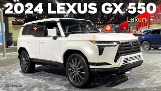 2024 Lexus GX 550 Luxury Full Review [upl. by Dnalrah]