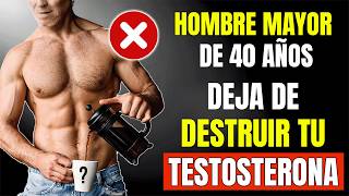 16 Cosas que Destruyen el Nivel de Testosterona en Hombres de 40 años [upl. by Adiana]