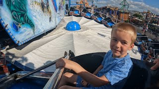 Knightlys Funfair 2023 vlog [upl. by Theadora]