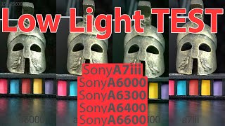 SONY a6000 VS a6300 a6400 a6600 a7III a6100 a6500 a7c LOW LIGHT TEST [upl. by Innep]