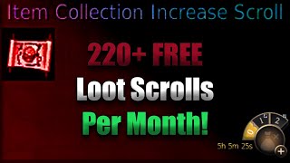 Free Loot Scrolls in Black Desert Online 220 Per Month [upl. by Edita]