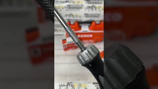 Bahco Ratchet Screwdriver with 14quot Hex Bits Phillips Pozi Slotted [upl. by Iviv988]