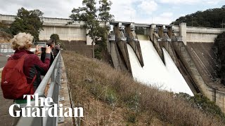 Sydneys Warragamba Dam water storage reaches full capacity [upl. by Melony882]