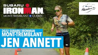 2022 Subaru IRONMAN MontTremblant  Pro Womens Race Day  Jen Annett  Subaru Adventure On [upl. by Vigor]