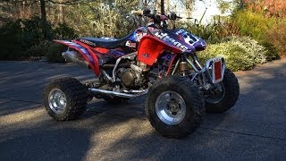 UPGRADES 2006 HONDA TRX450R WALKAROUND [upl. by Animar]