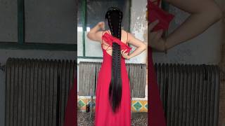 Long Hair stylehairfasion hairstyle longhair shortvideo [upl. by Ahtimat149]